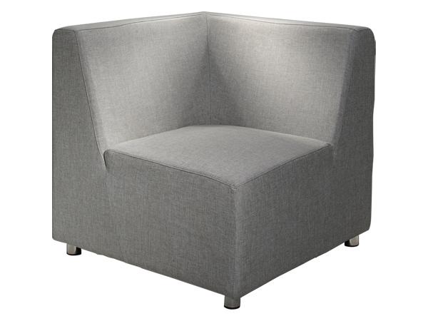Brighton Corner Chair, Sand (CESS-137) -- Trade Show Rental Furniture 